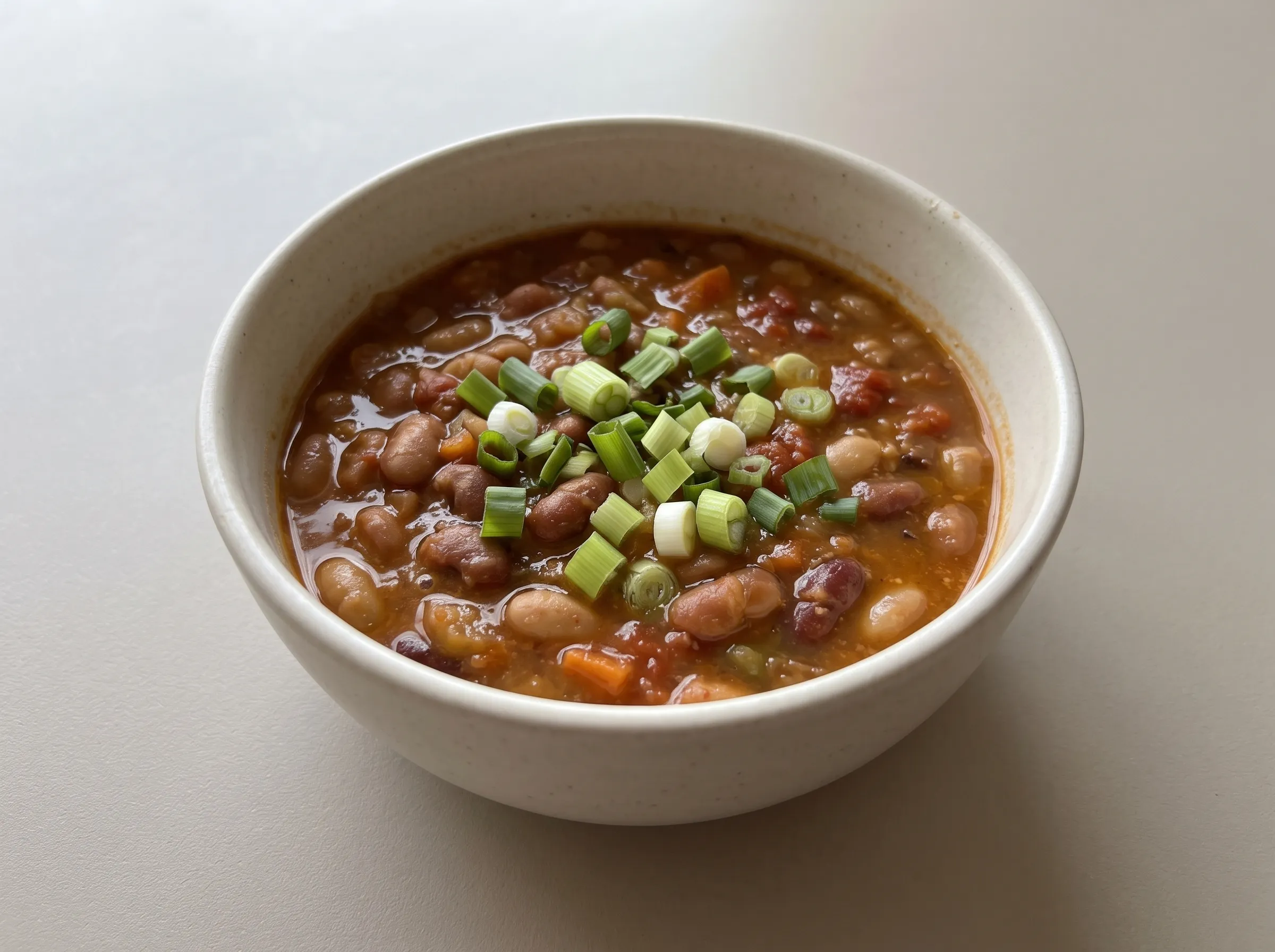 Beans with sausage